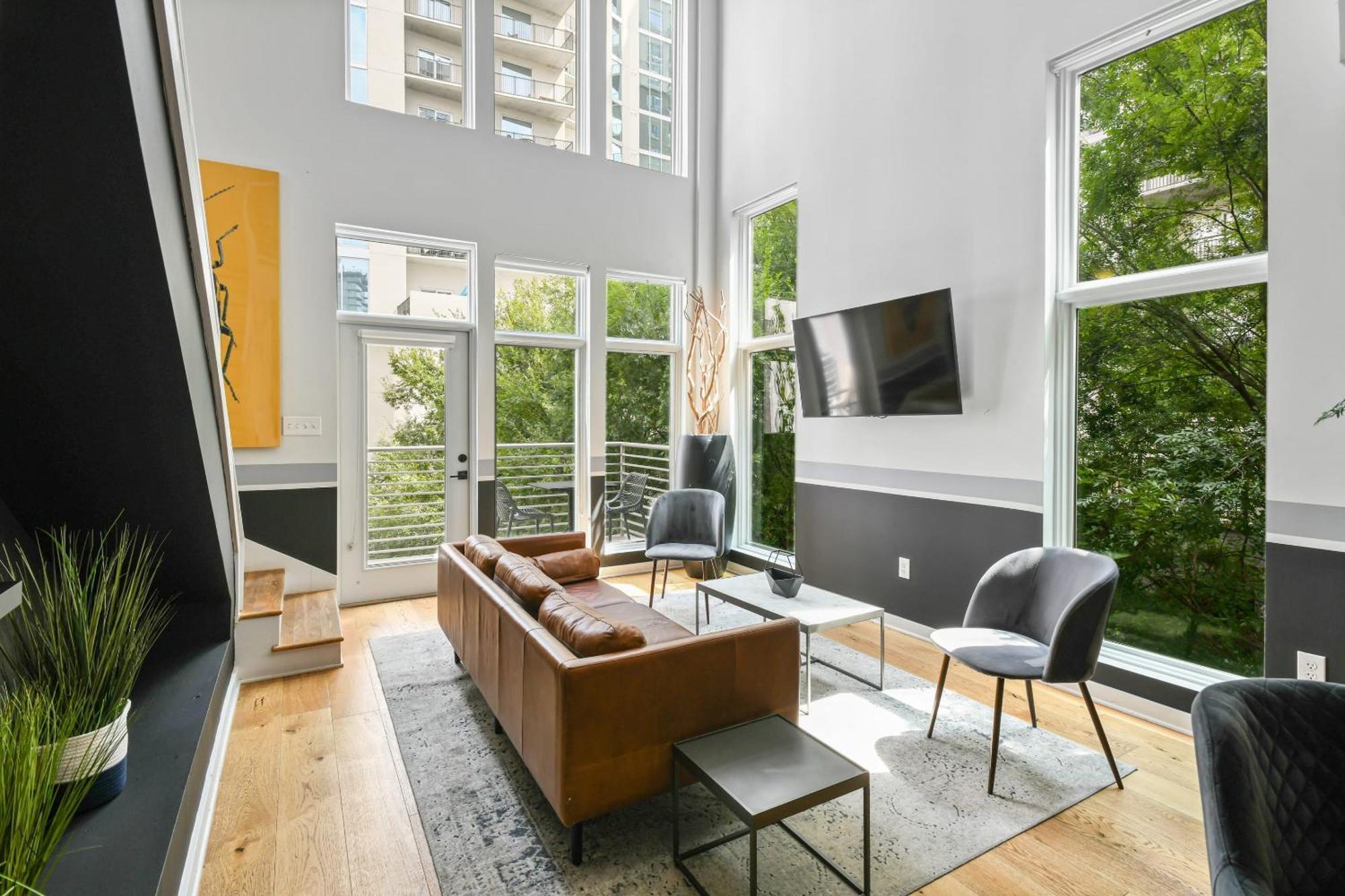 Apartamento Stupendous Heart Of Piedmont Park Two Story Loft Atlanta Exterior foto